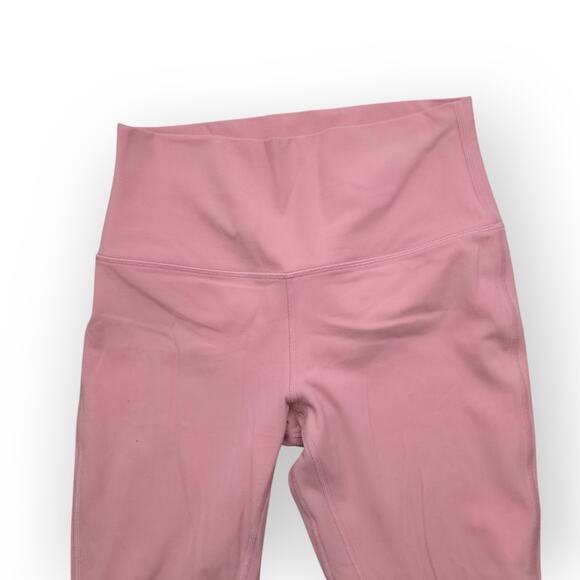 Lululemon Align High Rise Pink Puff Activewear Buttery Leggings Women Sz 8 - Picture 14 of 14